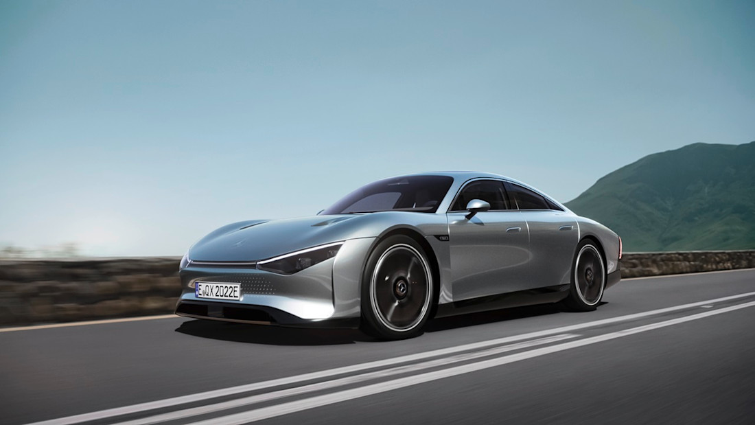 Mercedes Vision EQXX - 1.000 Kilometer rein elektrisch