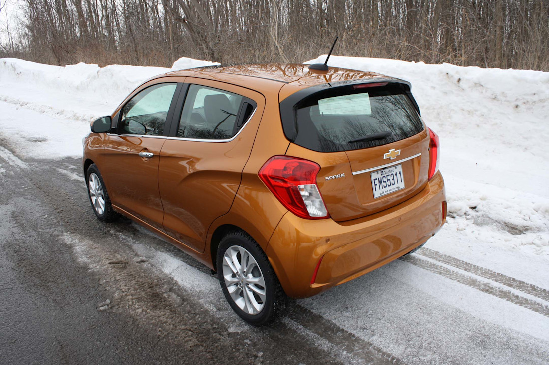 Essai hivernal : Chevrolet Spark 2LT 2019 Image