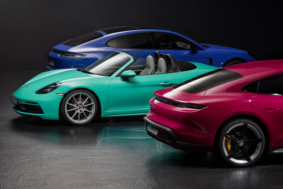Porsche, tornano i colori che hanno fatto la storia
