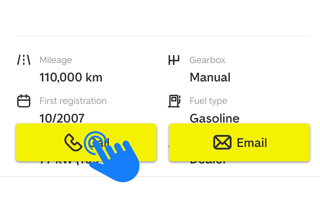 Cómo hacer correctamente el contacto con el vendedor