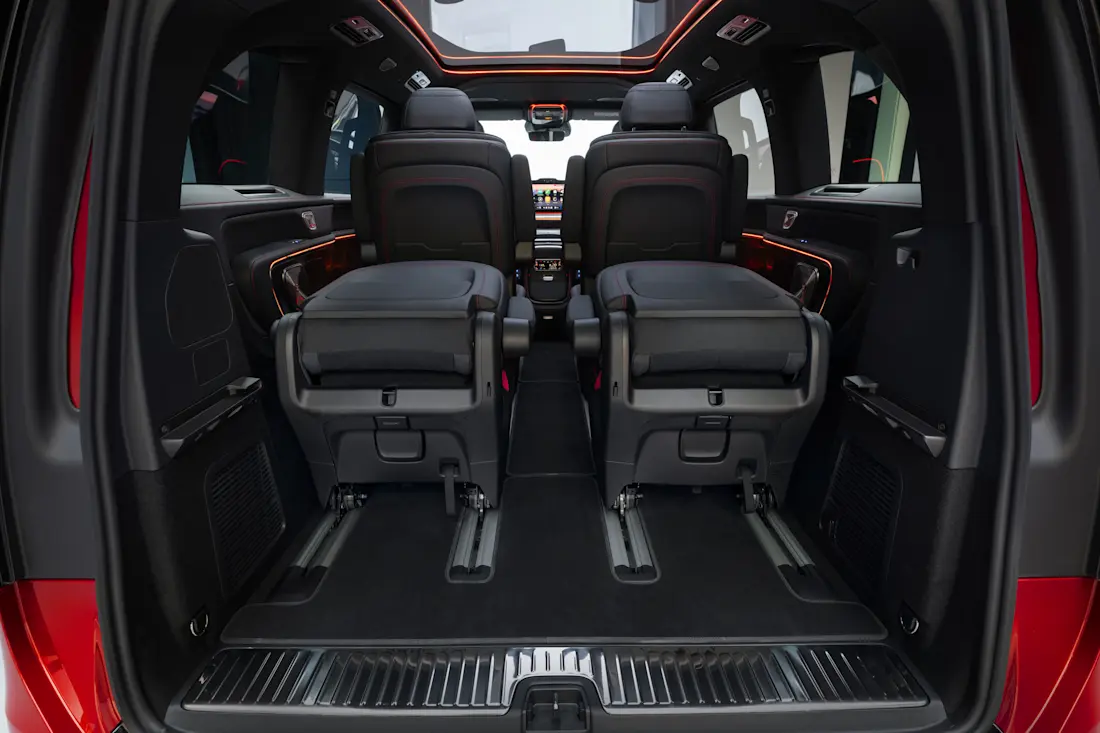 Mercedes VLE (2026)umklappbare Sitze