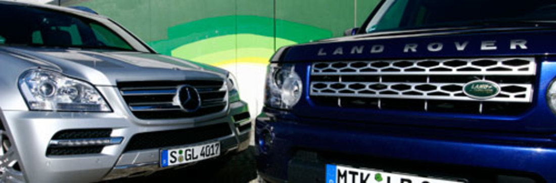 Vergleichstest: Mercedes GL 350 CDI vs. Land Rover Discovery 4 3.0 TDV6 – Ein feste Burg...