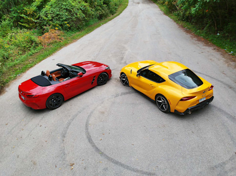 Editorial 2020 bmw z4 m40i vs 2020 toyota gr supra 03 lm