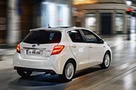 Toyota Yaris изглед отзад
