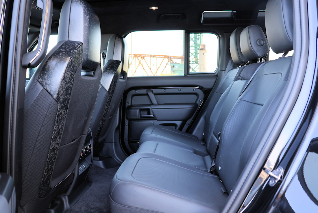 2026 Land Rover Defender Octa Review - Interior - Rear Seats 1.jpg