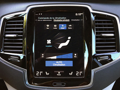 Volvo XC90 Recharge Inscription Expression 2021 : essai routier Image