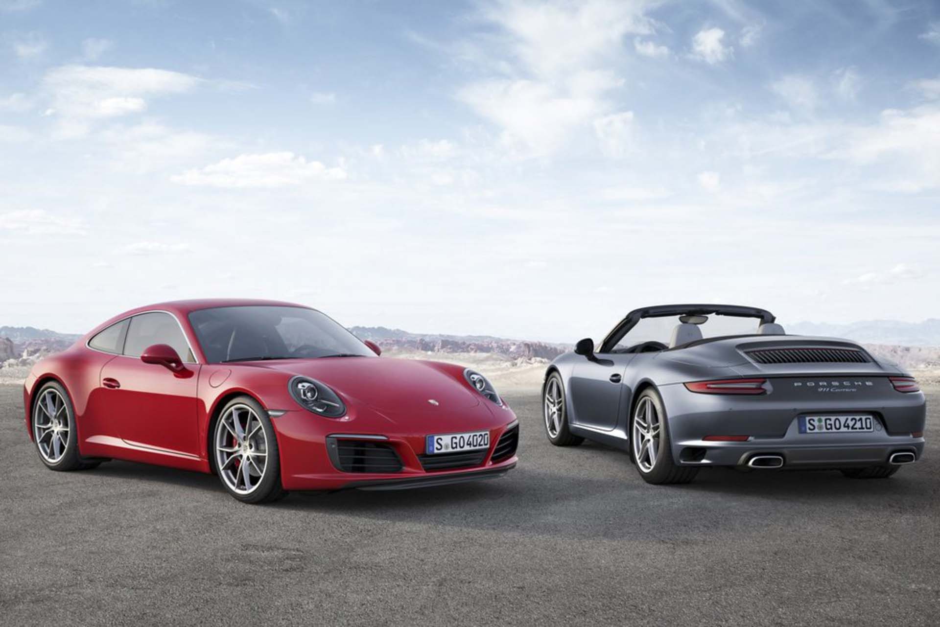 Incremental change is the 911 catchphrase, the honing of an original ideal over and over again until it's better: more efficient, faster, easier to drive. Somewhere in the 1970s, turbocharged power became the best way to get 911s to go quickly (in a straight line anyway). Now, the Porsche turbo era has fully arrived. Starting with the just-announced facelifted version of the 991-chassis Porsche 911, all Carreras will be turbocharged. The base engine is a 367-hp twin-turbo 3.0L flat-six, the S models get 414-hp version, and then of course there are the full Turbo and Turbo S at the top end. Expect the GT3 to remain the last unboosted 911.