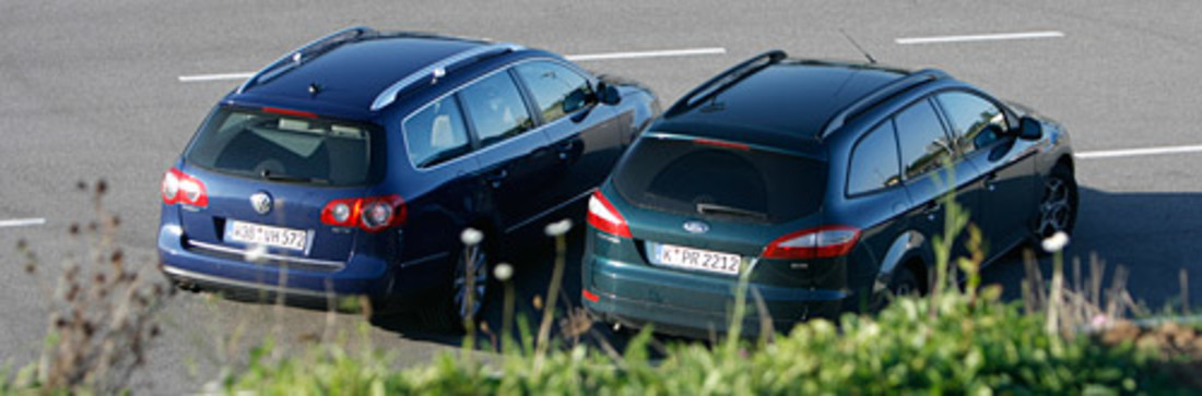 Test comparatif: VW Passat SW vs. Ford Mondeo Tournier – À l’ancienne