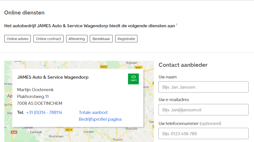 NL voorbeeld servicelabels4