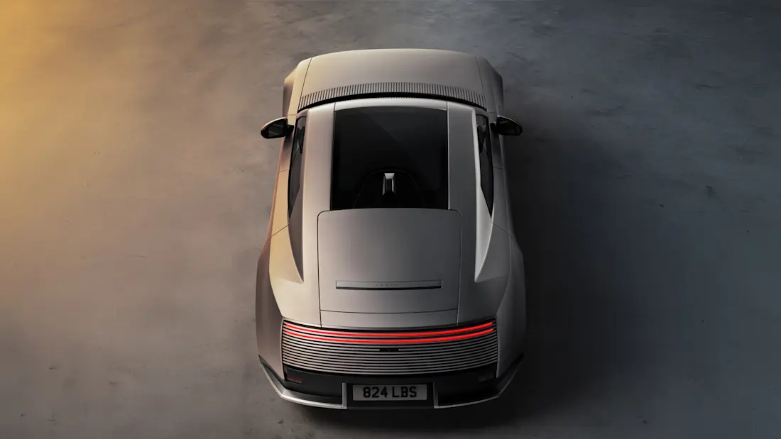 SILVER TOP DOWN REAR