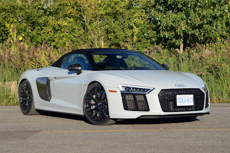 Essai routier : Audi R8 Spyder V10 Plus 2018 Image