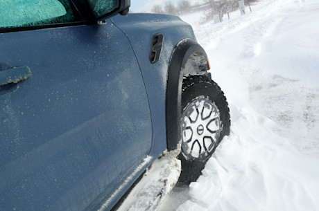 Le Ford Ranger Raptor soumis à une tempête hivernale Image