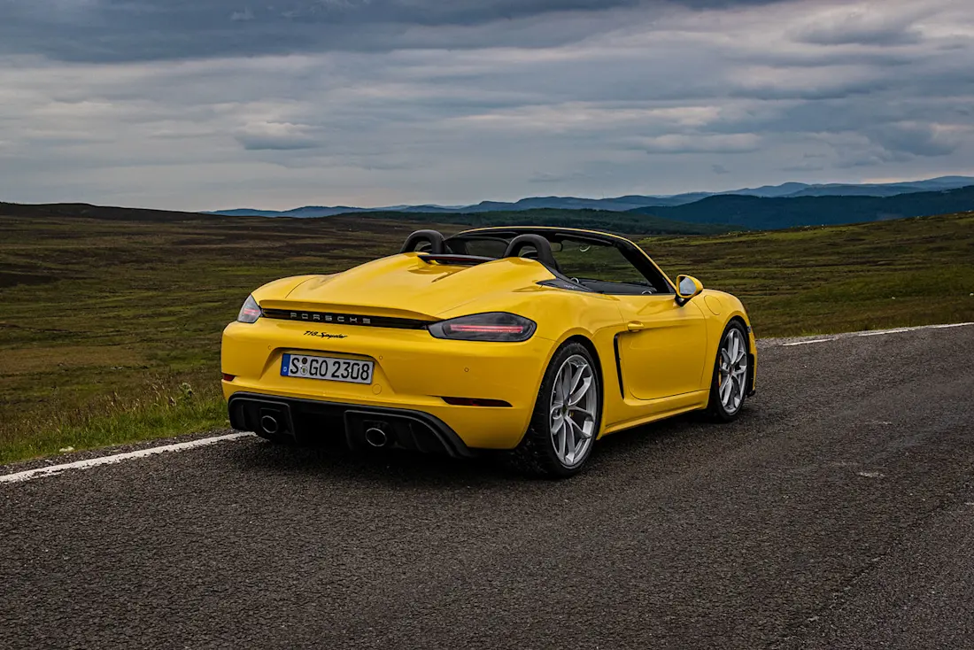 Porsche-718-Spyder-Rear Porsche-718-Spyder-Rear