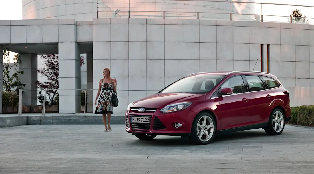  Wird bei dachhoher Beladung zum Ladekönig: Der Ford Focus Turnier.