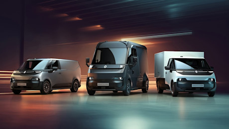 Renault Trafic E-Tech electric - Renault Estafette E-Tech electric - Renault Goelette E-Tech electric