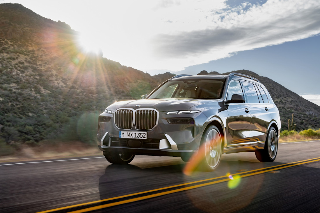 Test BMW X7 xDrive40d: Großes SUV, kleiner Verbrauch