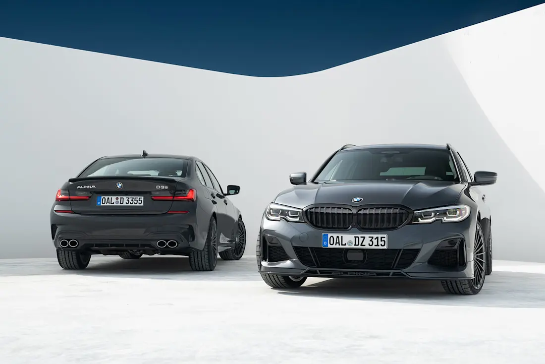 BMW-Alpina-D3-S-Touring-Limousine-Front-Rear BMW-Alpina-D3-S-Touring-Limousine-Front-Rear