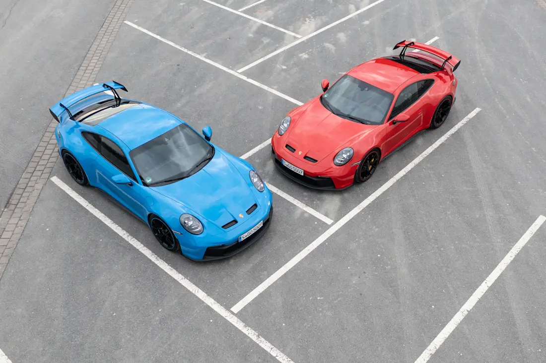 AS24 Porsche 911 GT3 2021 statisch voor