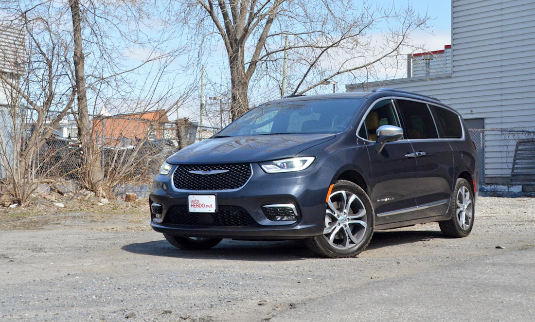 Chrysler Pacifica Pinnacle 2021 : essai routier