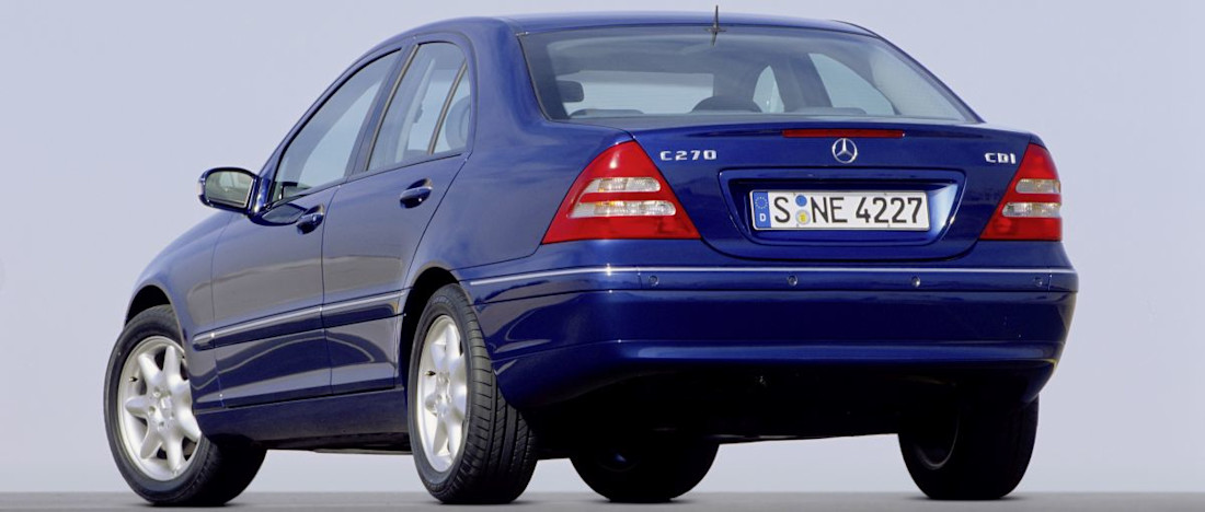 Mercedes-Benz C 270 achterkant