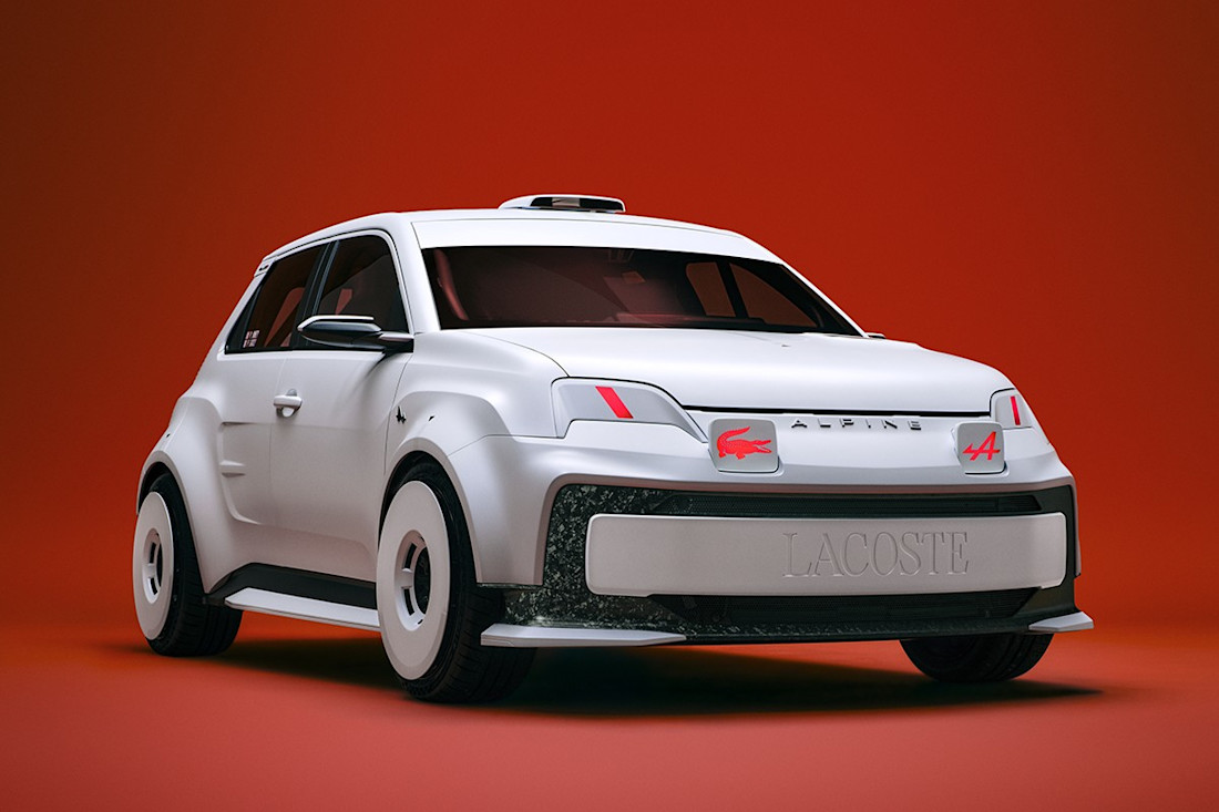 Alpine et Lacoste se réunissent autour d’une A290 Rallye uniuqe (2026)