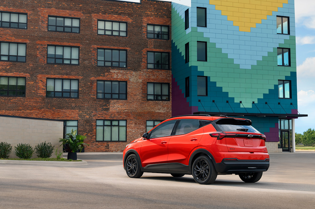 The 2027 Chevrolet Bolt Looks the Same, but is Completely New Underneath Body Image