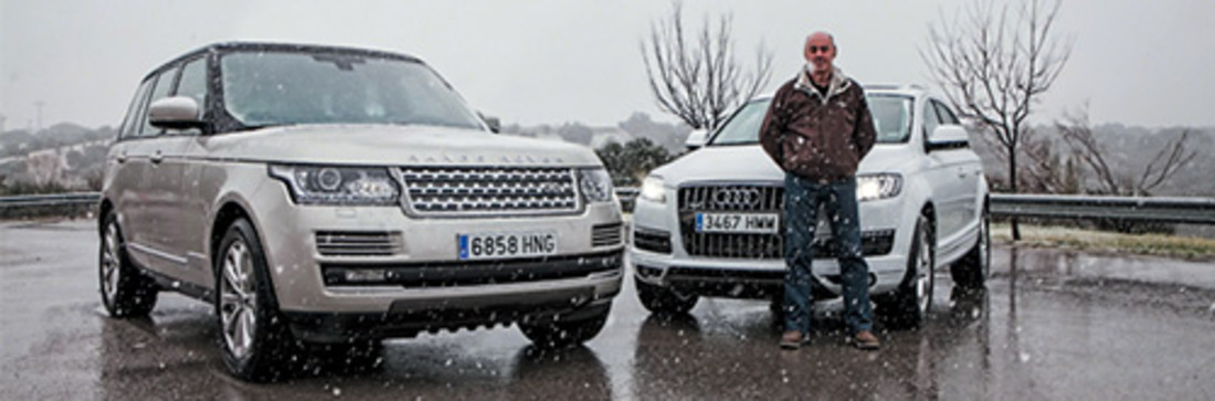 Comparativa: Audi Q7 4.2 TDI vs Range Rover SDV8 – Ricos y famosos