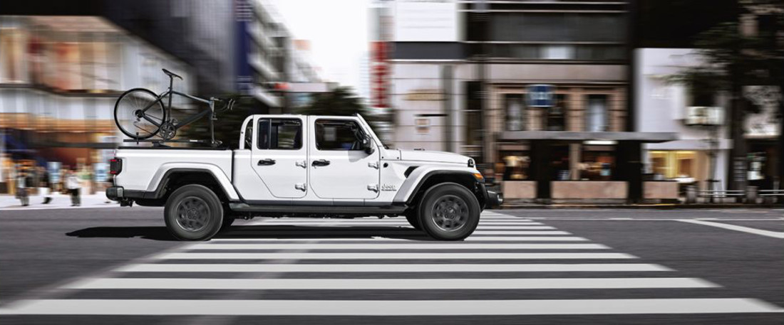 Nuova Gladiator, il pick-up Jeep® con leggendarie capacità 4x4