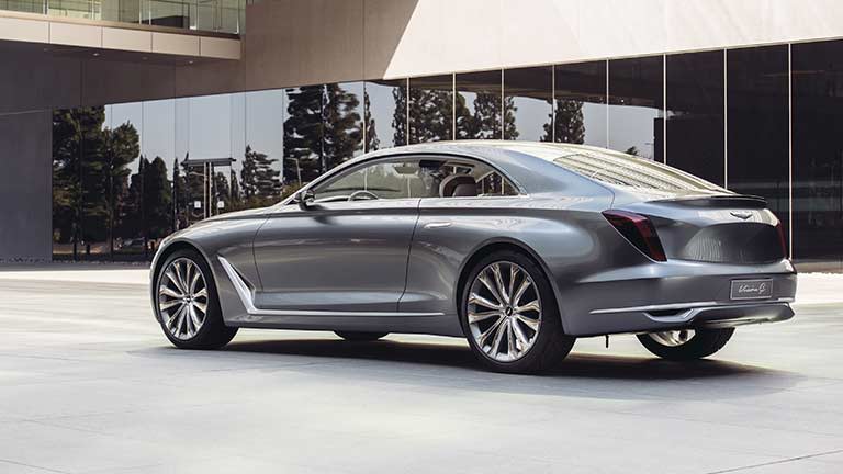 Hyundai Genesis coupe din spate