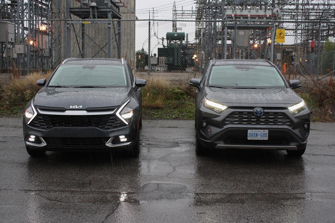 Kia Sportage HEV 2023 vs Toyota RAV4 Hybride 2022 : match comparatif Image
