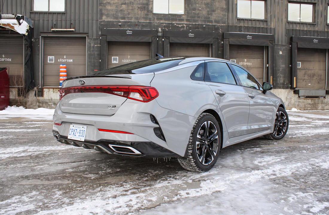 Kia K5 GT-Line 2021 : essai hivernal Image