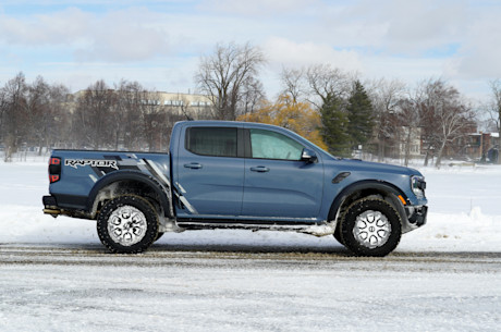 Le Ford Ranger Raptor soumis à une tempête hivernale Image