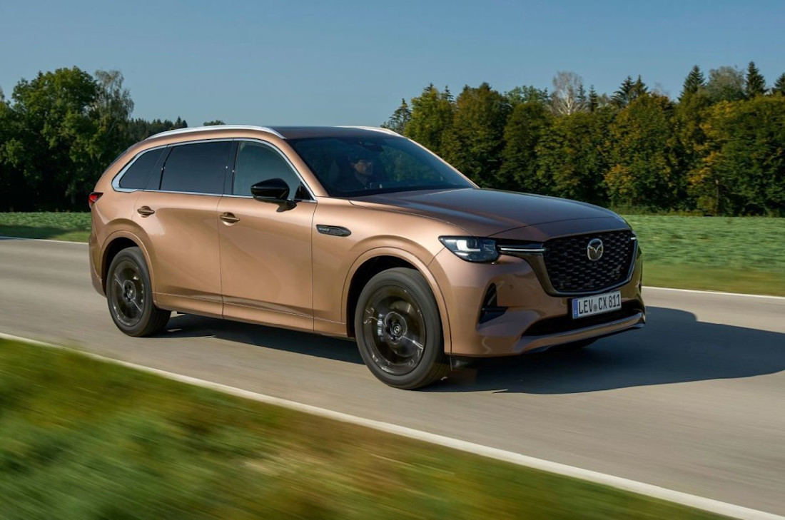 Review Mazda CX-80: stijlvolle zevenzitter met hybride power