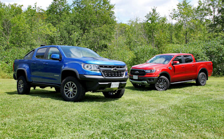 Editorial 01 2019 chevrolet colorado ford ranger 02 sha