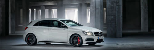 Avant-première: Mercedes A 45 AMG – Op 911-terrein