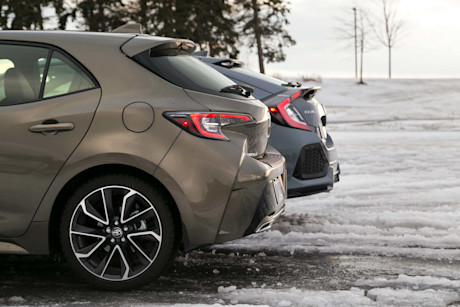 Editorial 2019 honda civic hatchback vs toyota corolla hatchback jw 08 jw