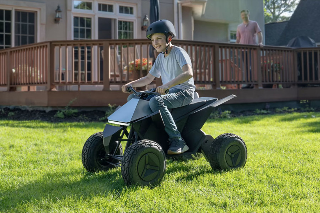 Sentando las bases: Tesla lanza el Cyberquad para los más pequeños