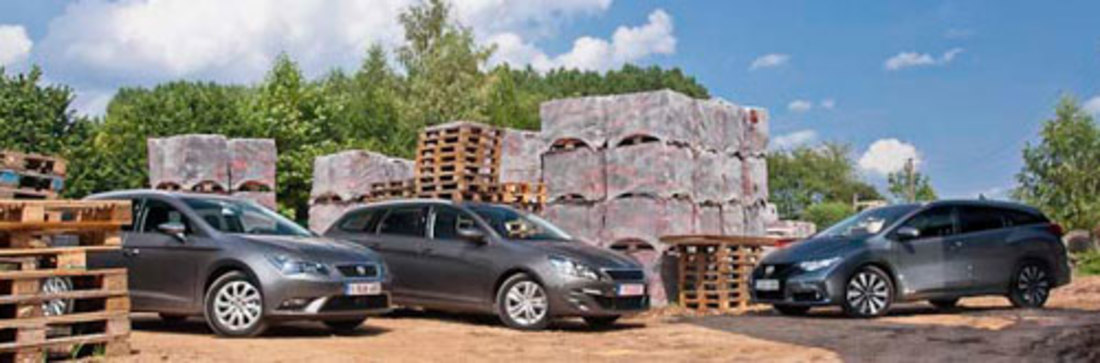 Essai: Peugeot 308 SW - Seat Leon ST - Honda Civic Tourer – Résistance organisée
