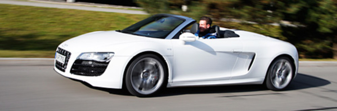 Essai: Audi R8 Spyder 5.2 FSI – Le plein d'émotion en Audi-Lambo