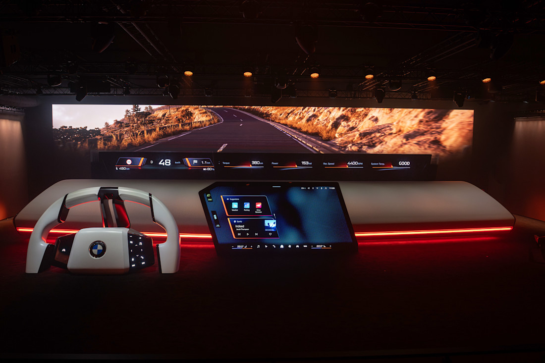 BMW zeigt Panoramic iDrive: Premiere auf der CES 2025