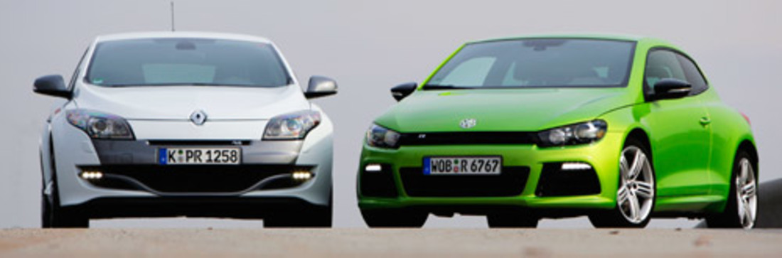 Comparativa: Renault Mégane R.S. vs. VW Scirocco R – Mucha fuerza