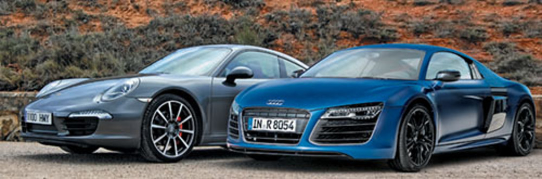 Comparativa: Porsche 911 Carrera 4S PDK vs. Audi R8 4.2 FSI V8 Quattro S-Tronic – Lo último en supercoches