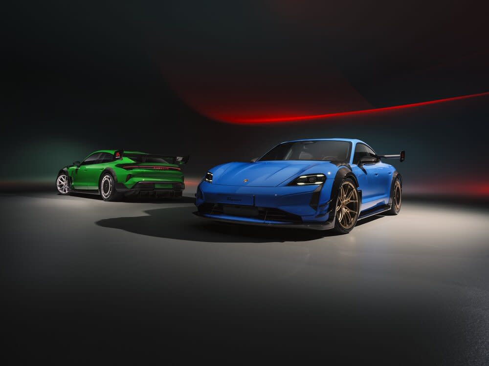 Porsche Taycan 2027: cambiate virtuali, 700 km di autonomia e kit Manthey di fabbrica