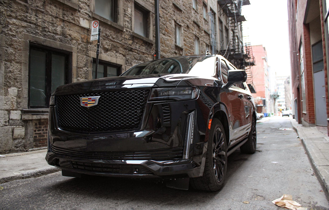Cadillac Escalade 2021 : essai hivernal