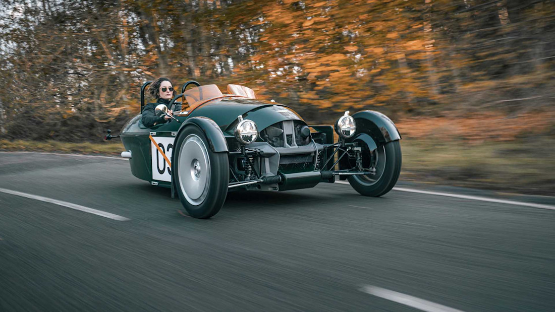 Morgan Super 3 : toujours trois roues, mais plus moderne