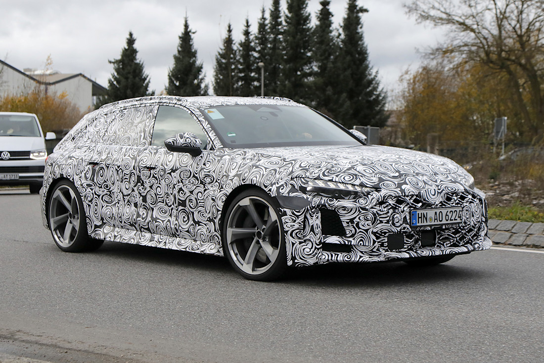 Neuer Audi RS 5 (2026) zeigt Monster-Abgasanlage