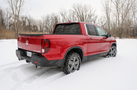 Honda Ridgeline Touring 2022 : essai hivernal Image