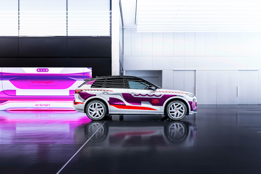 Audi Q6 e-tron zeigt sich kurz vor seiner Marktreife