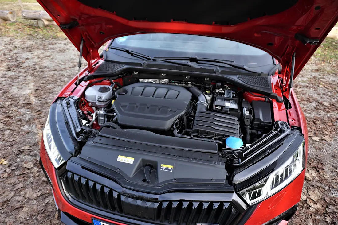Skoda Octavia RS Combi 2020 Velvet Rot Motor