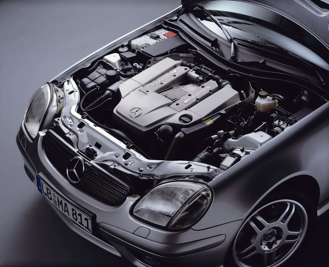 mercedes-benz slk 32 amg 3 foto motore